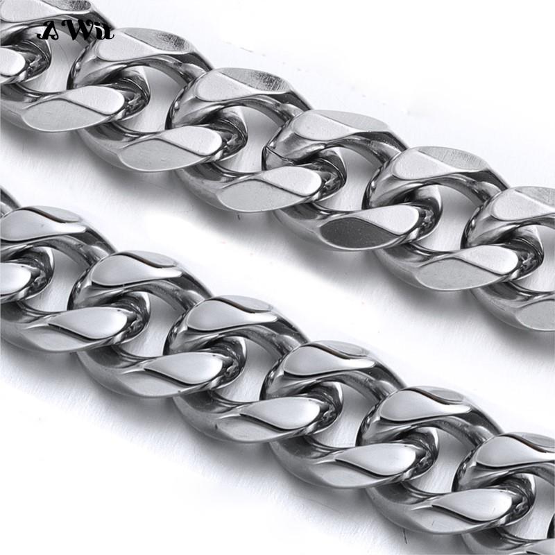 Cuban Link Chain 12Mm - Küba Link Zinciri Paslanmaz Çelik Kolye