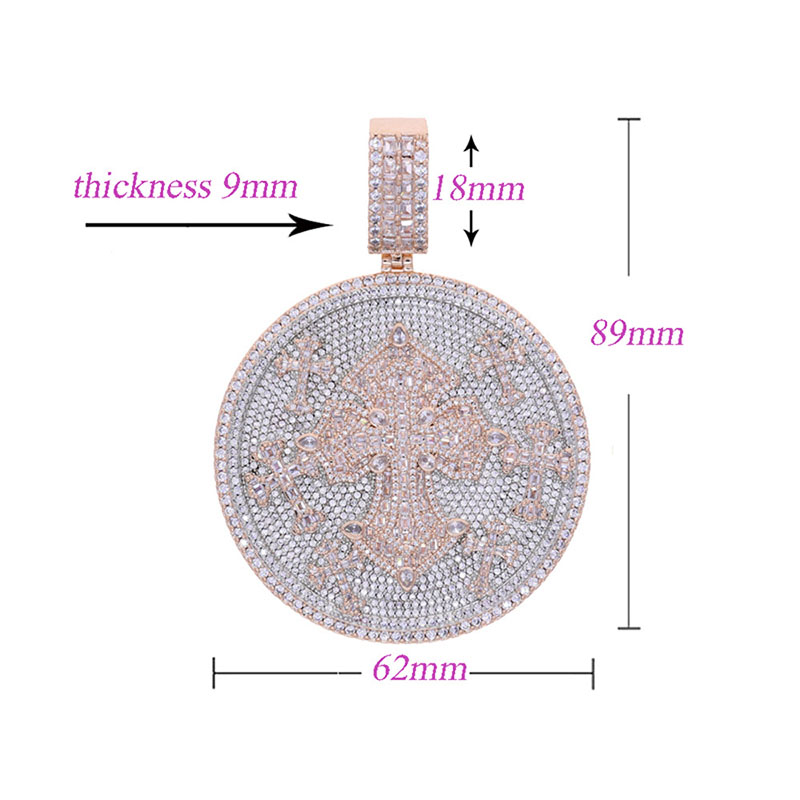 Cuban Link Chain 12Mm - Hip Hop Bling Buzlu Görünümlü 12mm