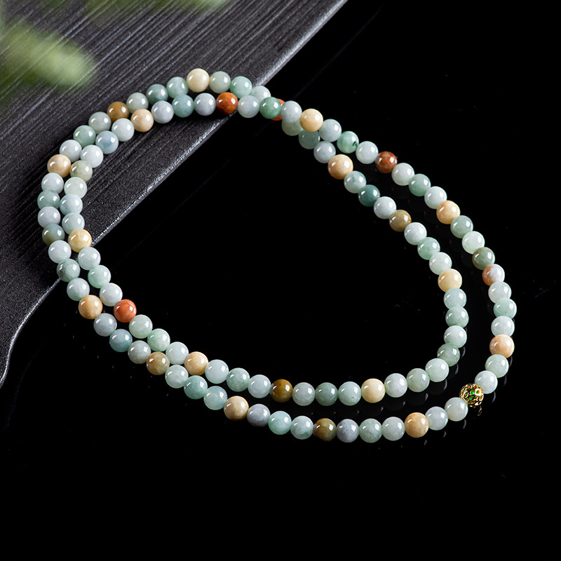 Bracelets - Burma Yeşim Taşı Boncuklu Bileklik Kolye