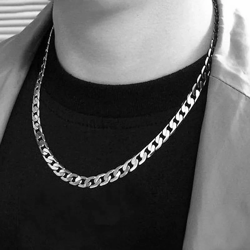 Cuban Link Chain 12Mm - Erkekler ve Kadınlar İçin 925 Ayar