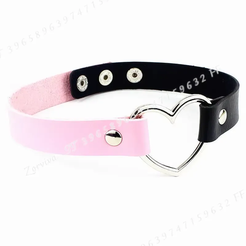 Harajuku Punk Rock Gotik Gerda - Goth Punk Spike Choker incelemesi ve fiyatı