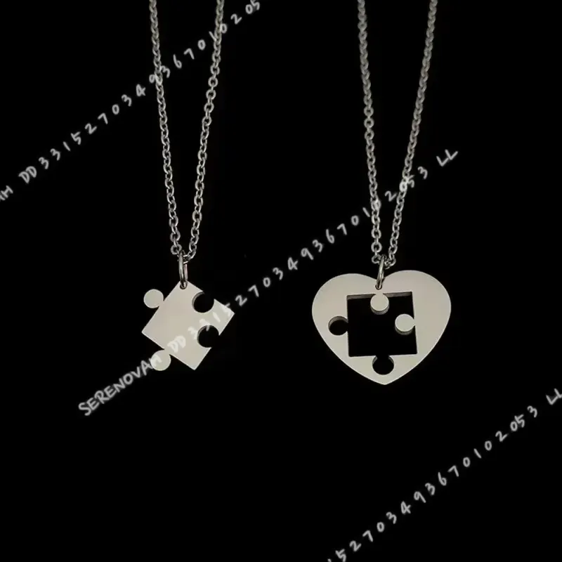 2 Parçalı Set Basit Bulmaca Ka - Magnetic Couple Matching Necklaces incelemesi ve fiyatı