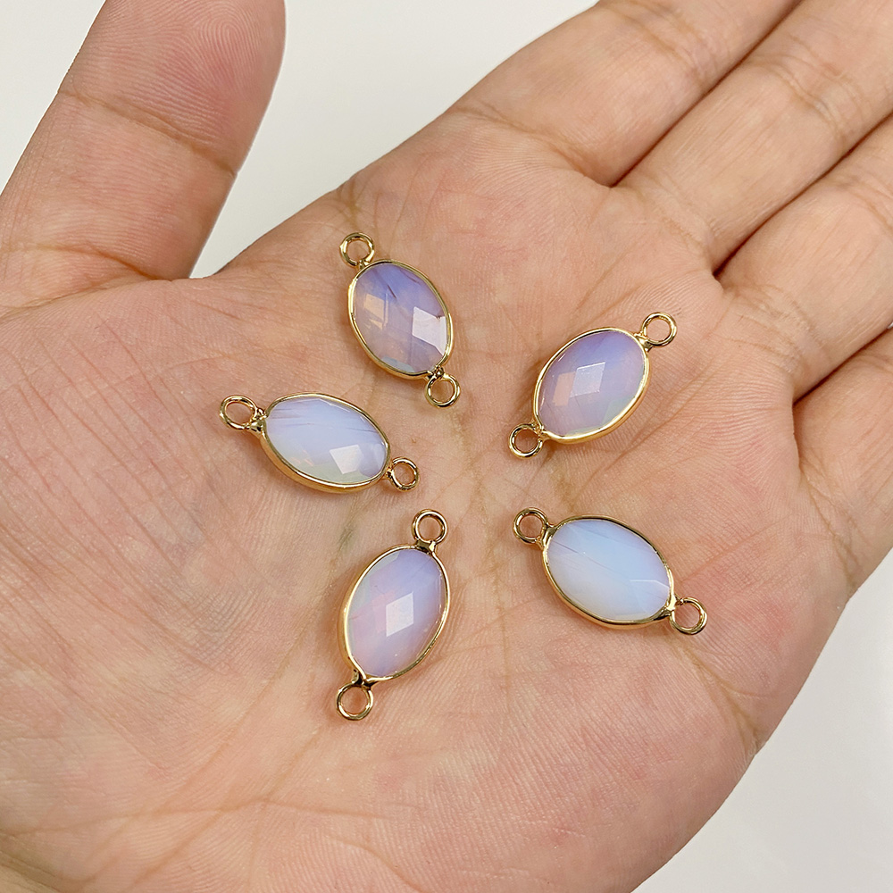3 adet Faceted doğal taş kolye - Crystal Pendant Necklace Natural Stone incelemesi ve fiyatı
