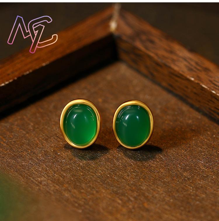 Yeşil Doğal Yeşim Küpe Tılsıml - Earrings incelemesi ve fiyatı