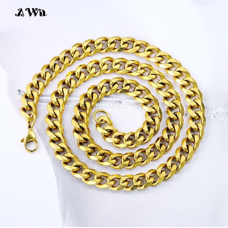 Küba Link Zinciri Paslanmaz Çe - Cuban Link Chain 12Mm incelemesi ve fiyatı