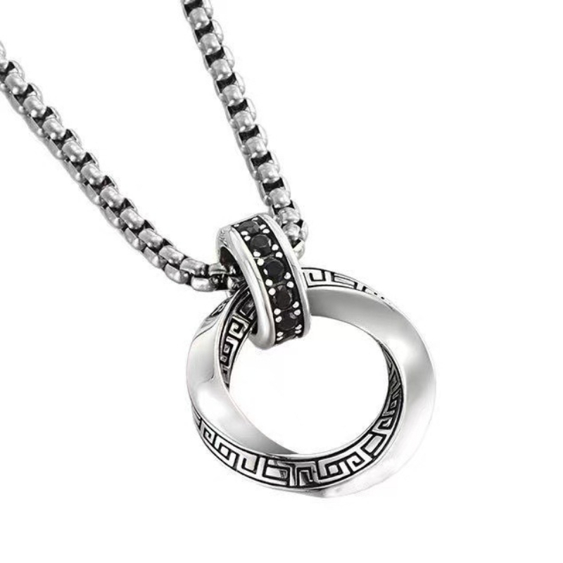 925 Ayar Gümüş Kolye Kolye Hip - 925 Sterling Silver Chain Necklace Men incelemesi ve fiyatı