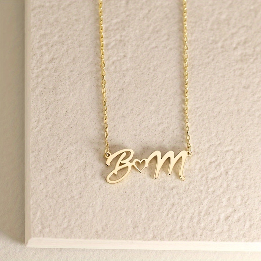 Kadınlar için özel Ad Kolye Su - Custom Name Necklace Stainless Steel incelemesi ve fiyatı