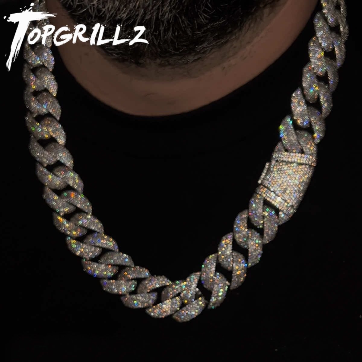 TOPGRILLZ 24mm Küba Zinciri Ko - Cuban Link Chain 12Mm incelemesi ve fiyatı