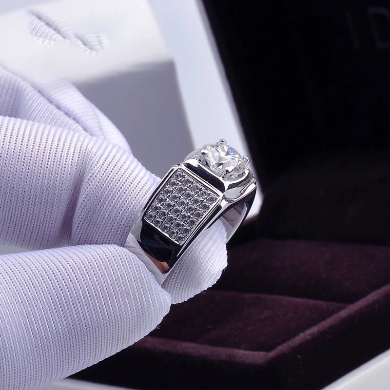 Yeni Dört Pençe Simülasyon Moz - Moissanite Engagement Ring 1 Carat incelemesi ve fiyatı