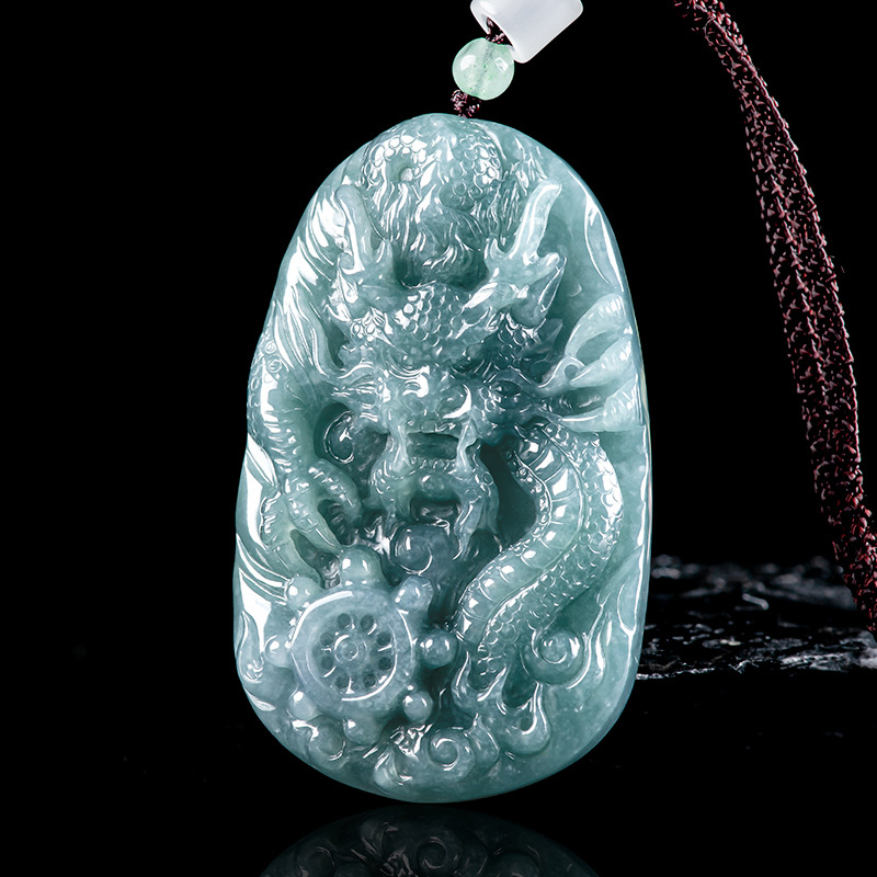 Burma Yeşim Taşı Ejderha Kolye - Necklaces incelemesi ve fiyatı