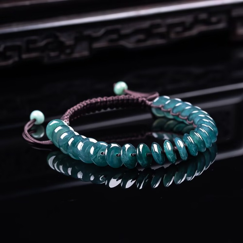 Doğal Gerçek Zümrüt Mavi Su Ab - Bracelets incelemesi ve fiyatı
