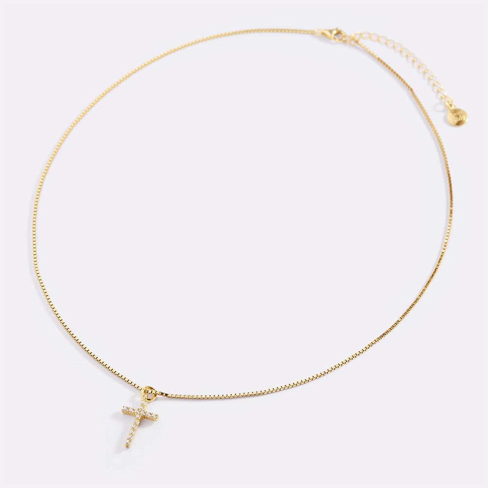 Elmas Taşlı Haç Kolye, Özel Ta - Cross Pendant Necklace Gold incelemesi ve fiyatı