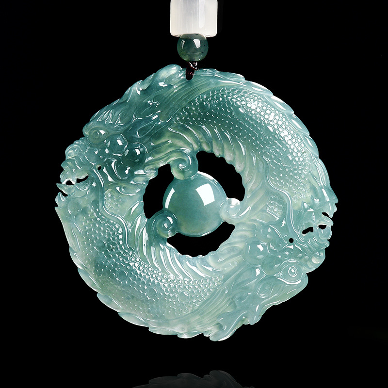 Doğal Gerçek Zümrüt Mavi Su Ye - Necklaces incelemesi ve fiyatı