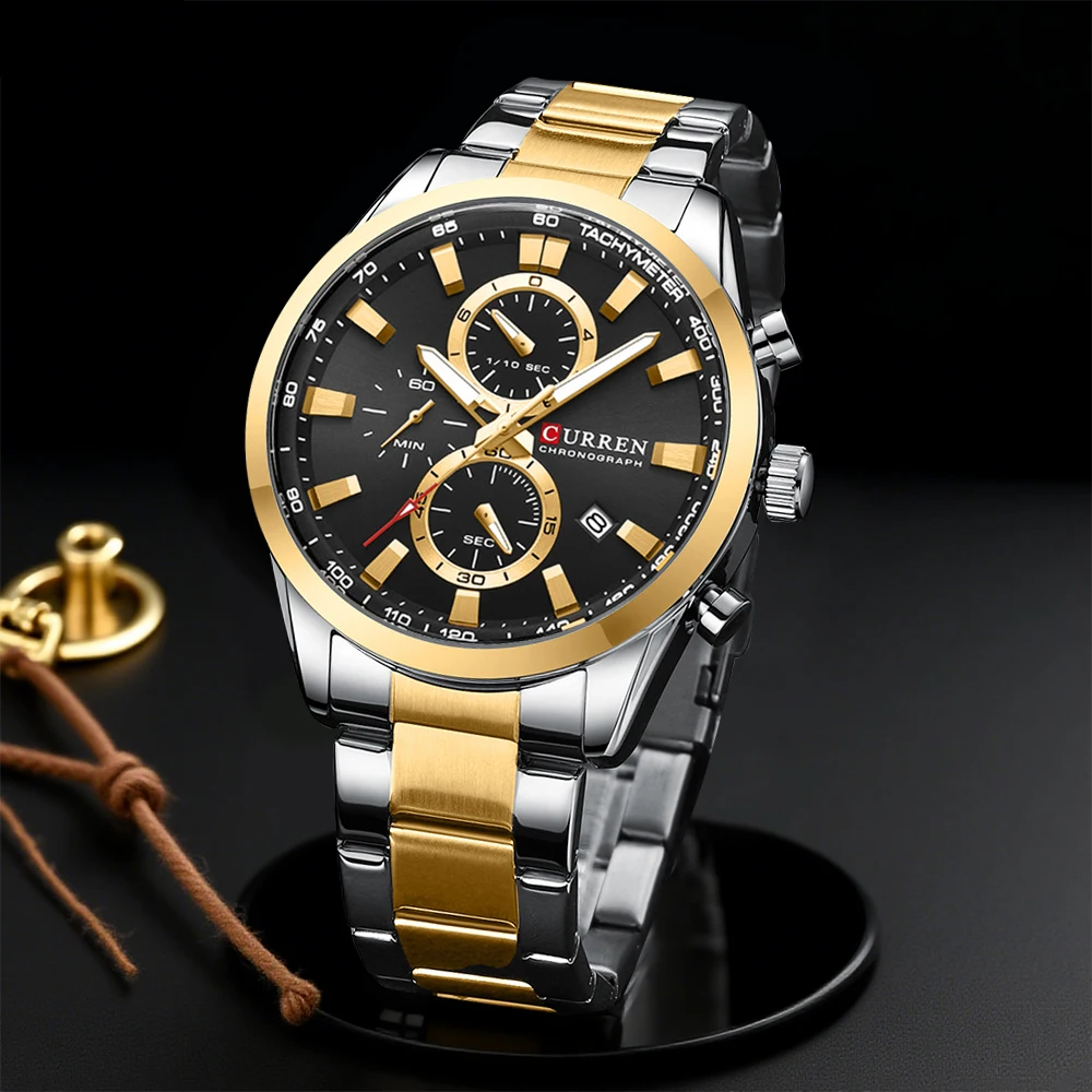 CURREN Casual Kuvars Chrono Sp - Watch Accessories incelemesi ve fiyatı
