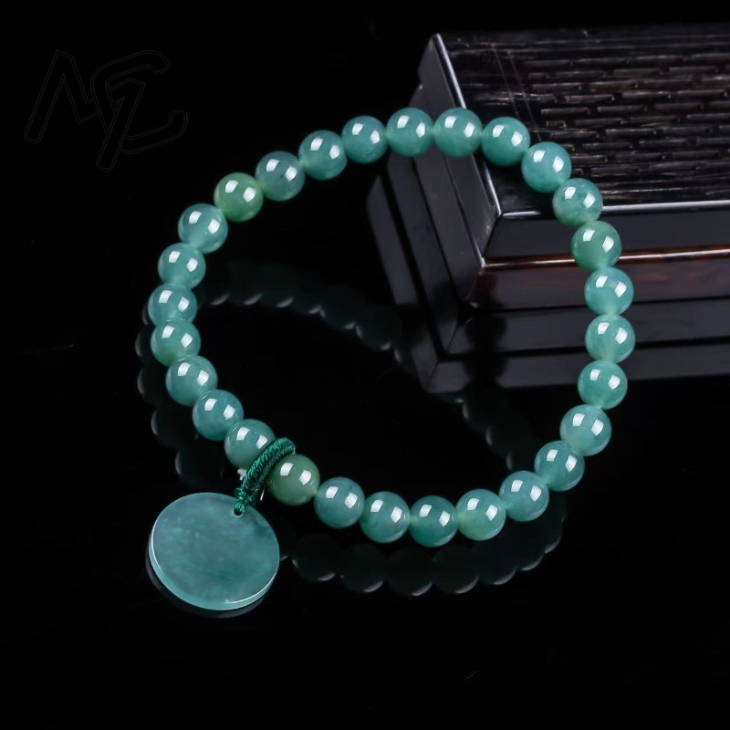 Doğal Yeşim Mavisi Su Rengi Pl - Bracelets incelemesi ve fiyatı