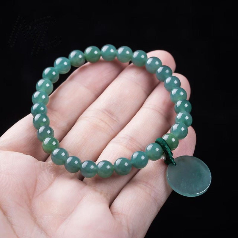 Doğal Yeşim Mavisi Su Rengi Pl - Bracelets incelemesi ve fiyatı