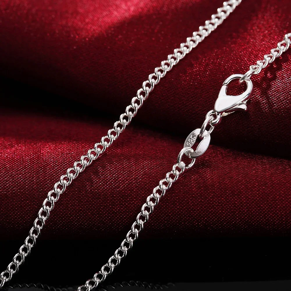 40-75cm 925 ayar gümüş klasik  - 925 Sterling Silver Chain Necklace Men incelemesi ve fiyatı