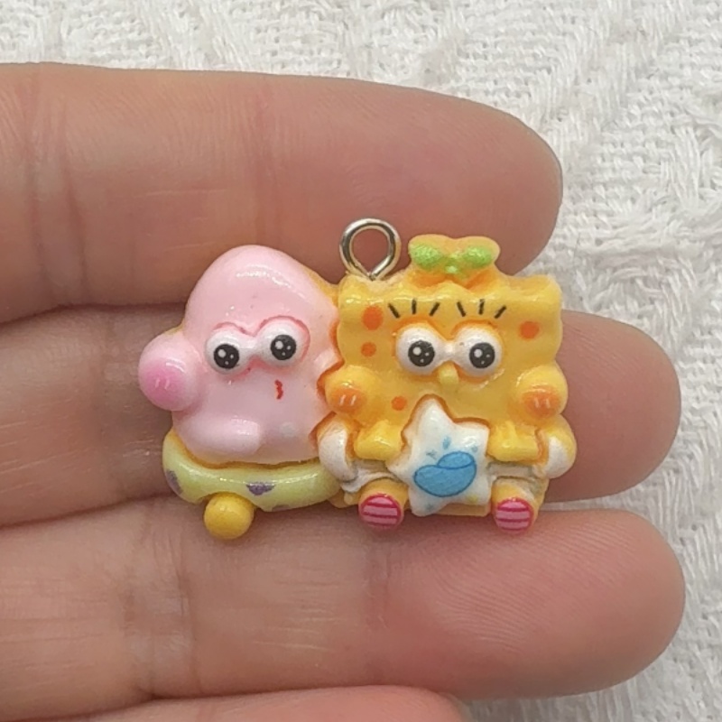 10 adet karikatür reçine kolye - Earrings incelemesi ve fiyatı