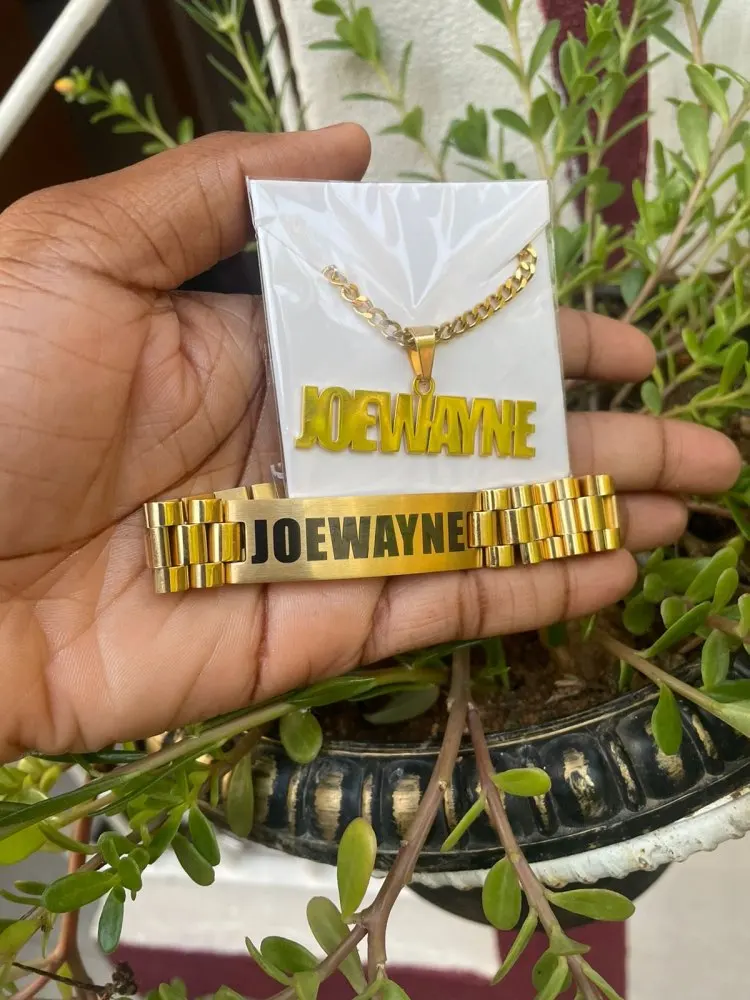 Özel erkekler adı kolye büyük  - Custom Name Necklace Stainless Steel incelemesi ve fiyatı