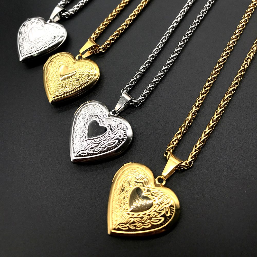 Moda fotoğraf resim madalyon k - Heart Locket Necklace Photo incelemesi ve fiyatı