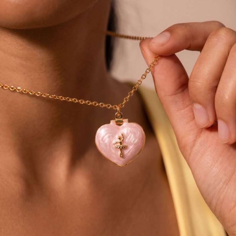Vintage Kalp Şeklinde Fotoğraf - Heart Locket Necklace Photo incelemesi ve fiyatı