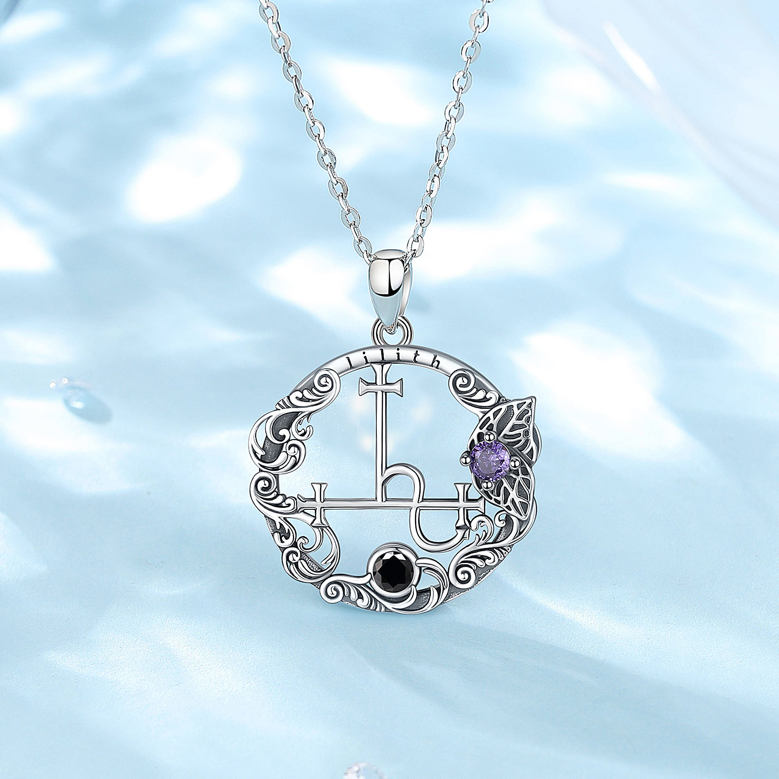 Eudora 925 Ayar Gümüş Lilith S - 925 Sterling Silver Chain Necklace Men incelemesi ve fiyatı